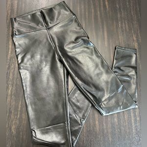 Pleather pants